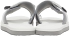 Suicoke White & Grey PADRI Sandals