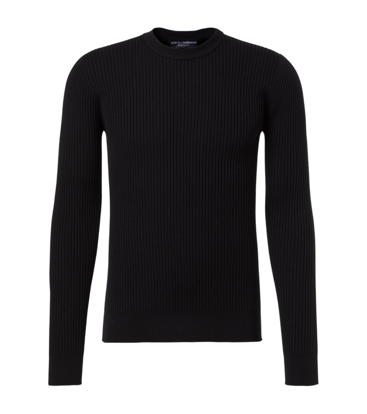 Photo: Dolce&Gabbana Virgin wool top