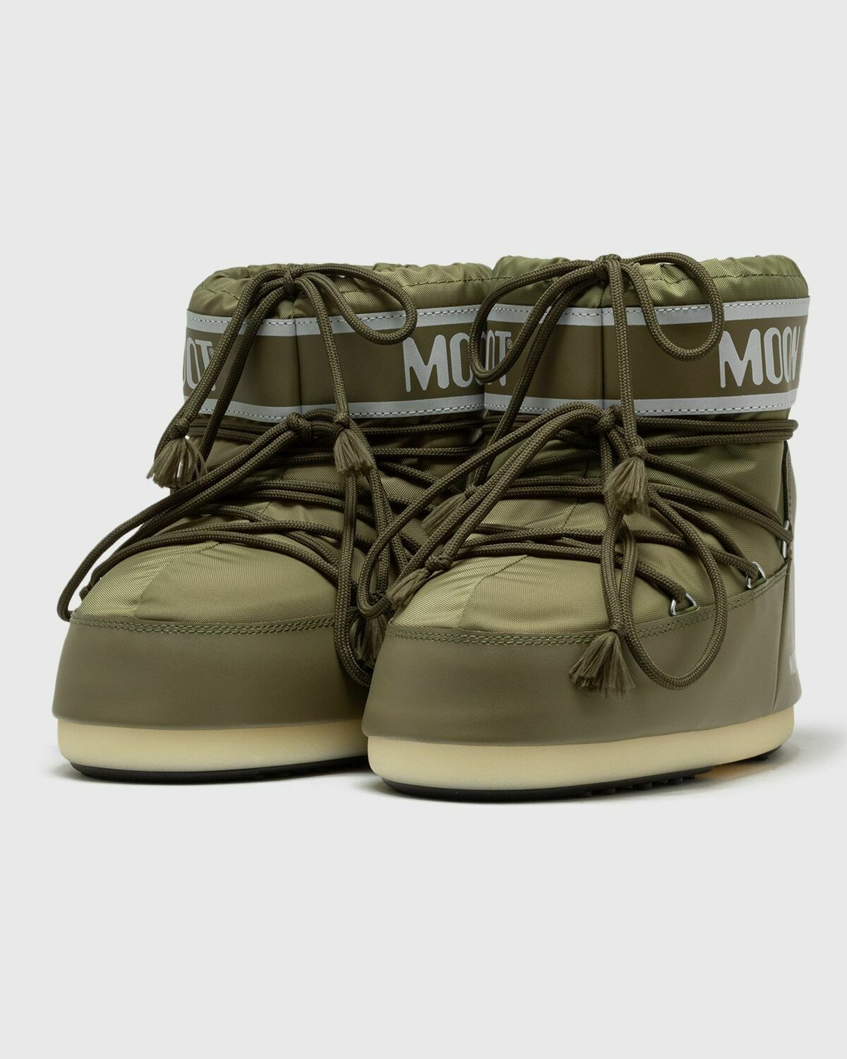 Moon Boot Mb Icon Low Nylon Green Boots Moon Boot