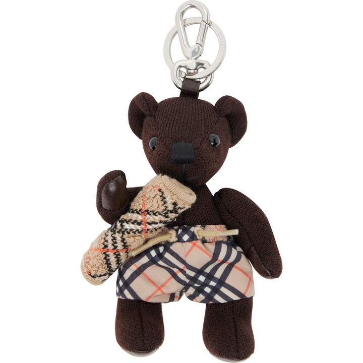 Photo: Burberry Brown Thomas Bear Charm Keychain
