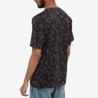 Dries Van Noten Men's Hertz Animal Print T-Shirt in Black