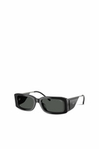 Diesel Rectangle sunglasses - Sunglasses - Unisex - Black