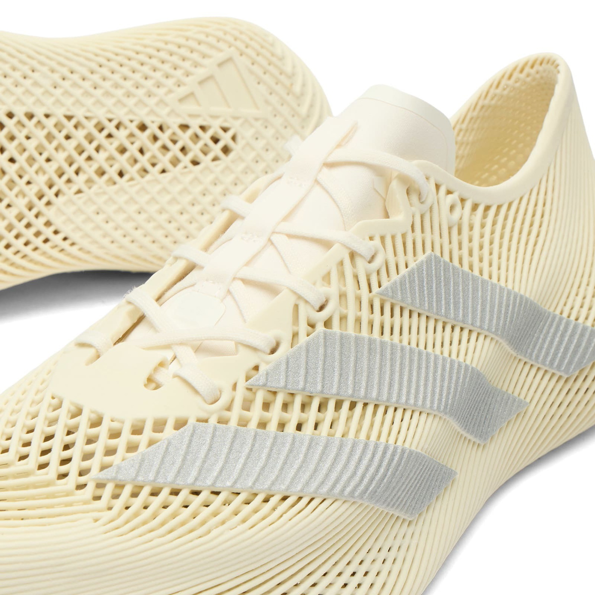 Adidas Climacool 3D Laced Sneaker in Off White/Silver Met.