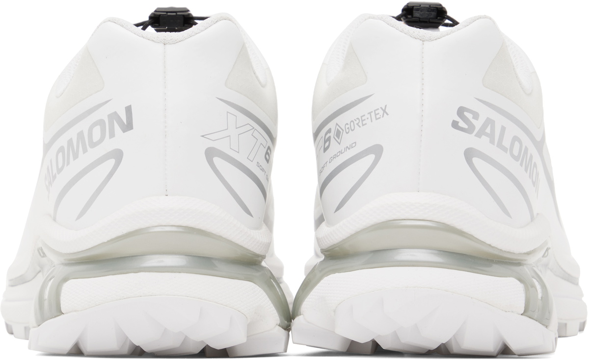 Salomon White XT-6 GORE-TEX Sneakers