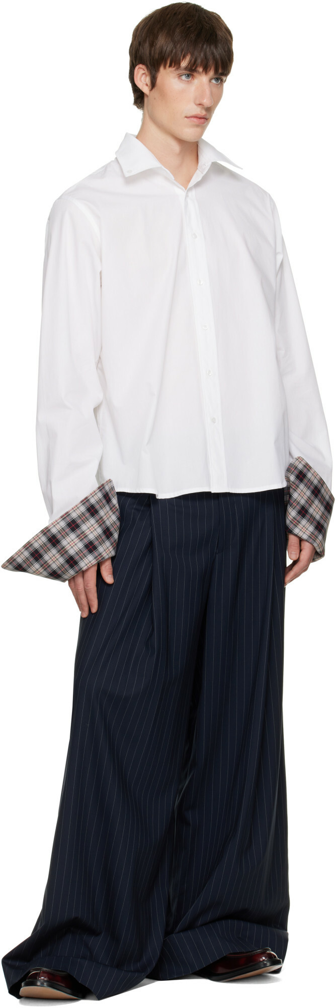ABRA White Back Pocket Shirt