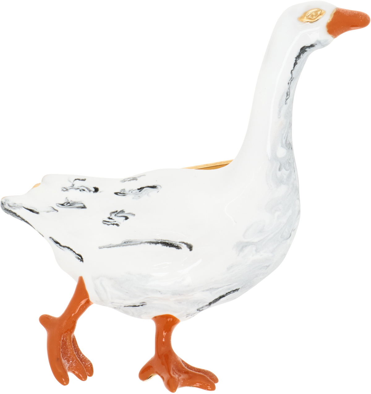 Moschino Goose Brooch