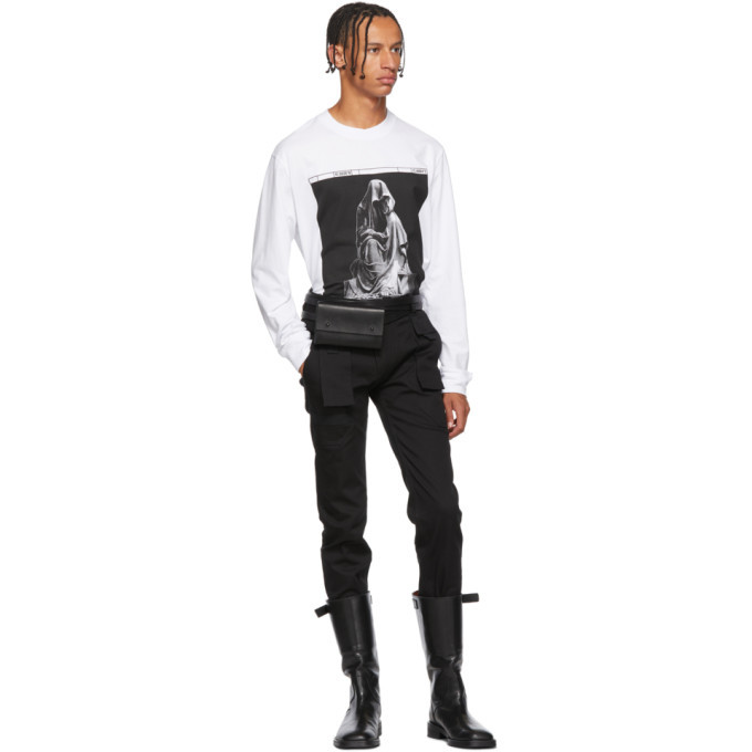 Nomenklatura Studio White Limited Edition Monuments Long Sleeve T-Shirt