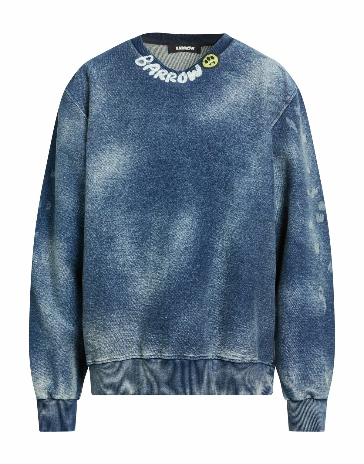 Barrow Mens Sweatshirt in Blue