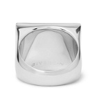Givenchy - Logo-Detailed Silver-Tone Ring - Silver