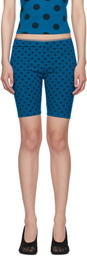 Paloma Wool Blue & Navy Ines Shorts