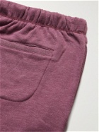 Entireworld - Tapered Cotton-Blend Jersey Sweatpants - Pink