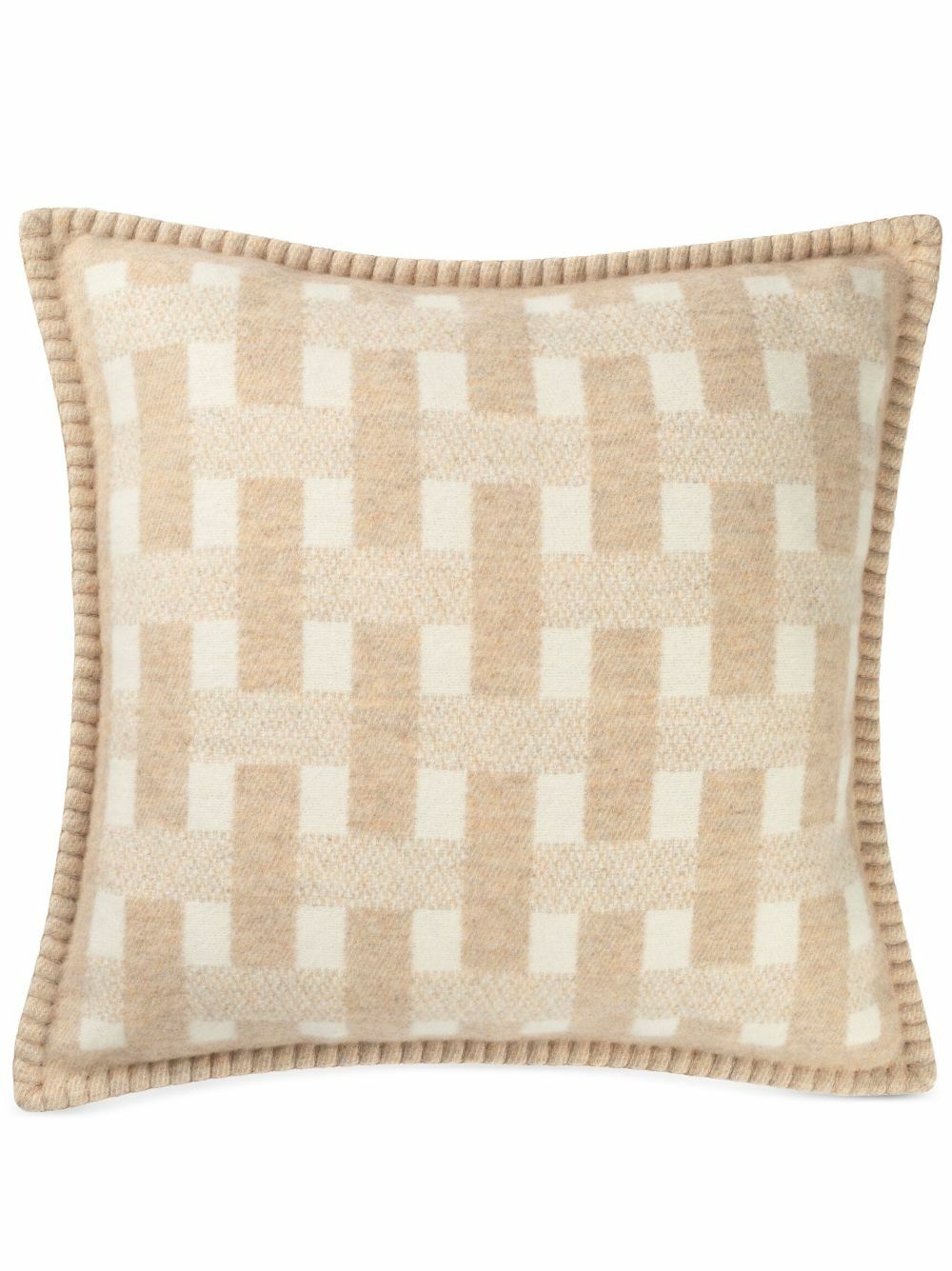 Johnstons Of Elgin Stitched Basketweave Cushion