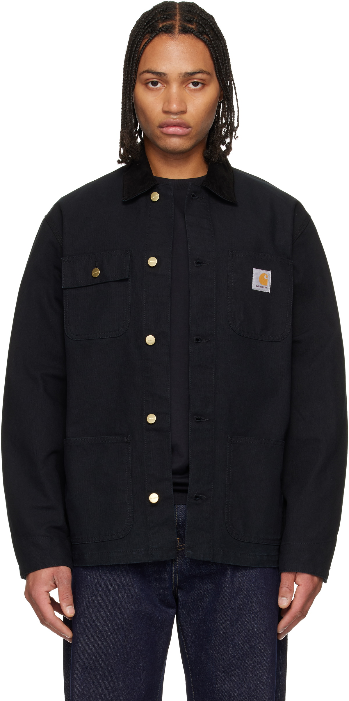 ATON Black Air Weather Field Coat ATON