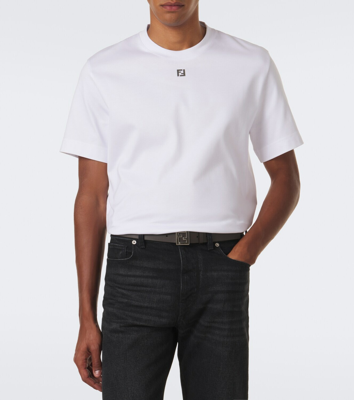 Fendi FF cotton jersey T-shirt
