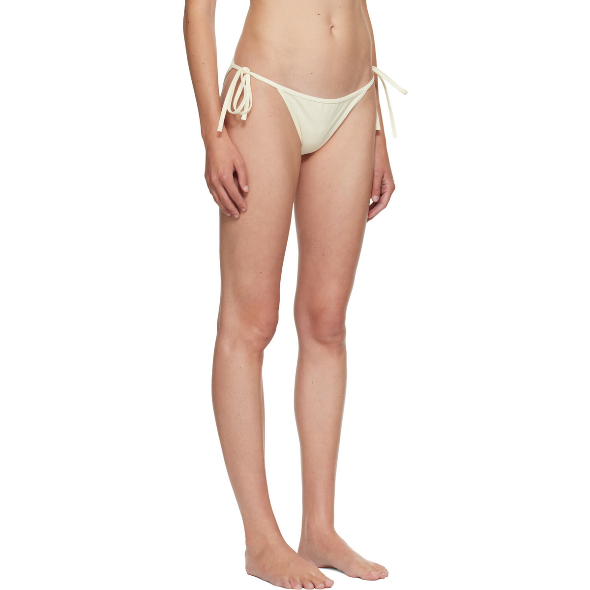 TOTEME Off-White Scoop Bikini Bottom