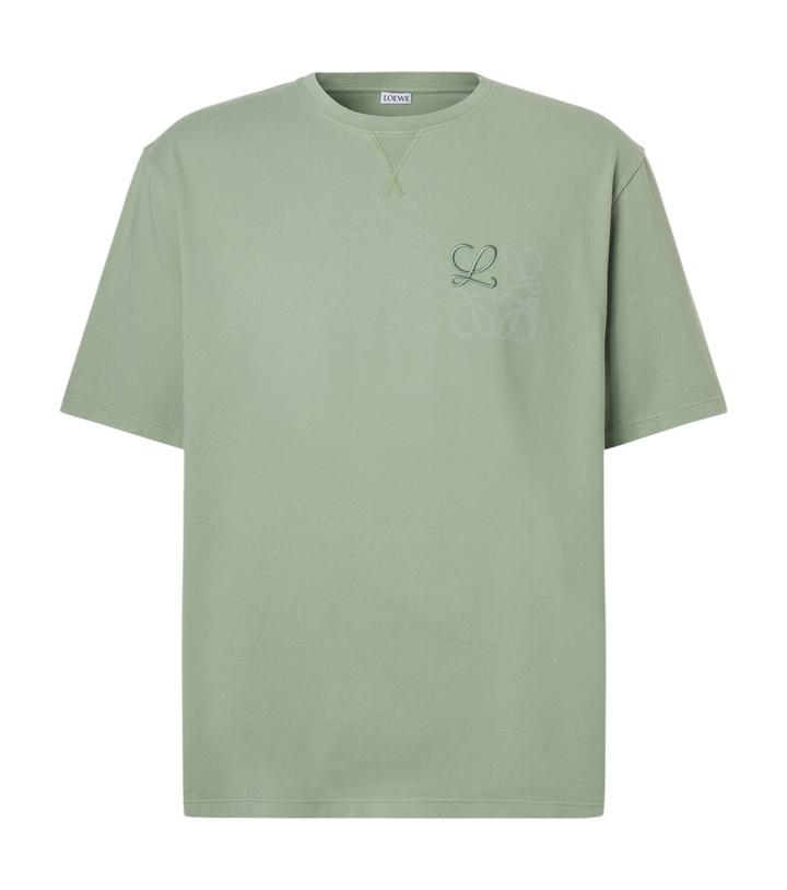 Photo: Loewe Anagram cotton jersey T-shirt