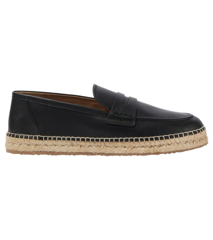 Photo: Gianvito Rossi Leather espadrilles