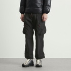 NANGA Men's Hinoc Ripstop Field Cargo Trousers in Black