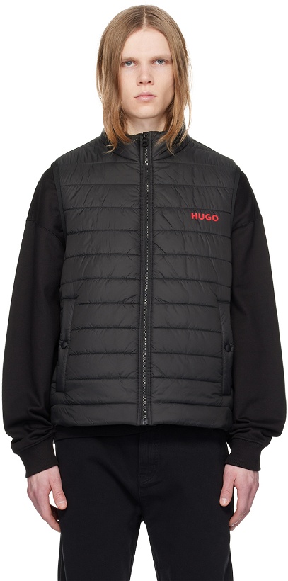 Photo: Hugo Black Water-Repellent Vest