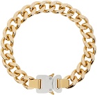 1017 ALYX 9SM Gold Buckle Necklace