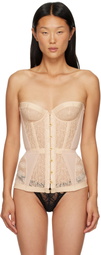 Agent Provocateur Off-White Mercy Corset