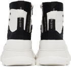 Alexander McQueen Black Tread Slick Sneakers