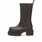 Rick Owens Women's Bogun Calf Boots in Dark Dust