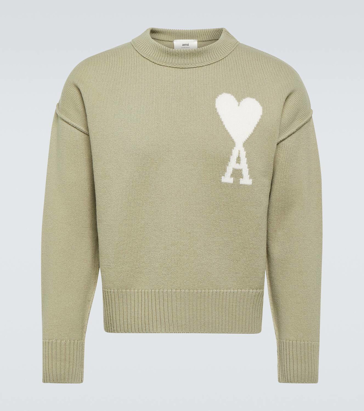 Ami Paris Ami De Cœur wool sweater