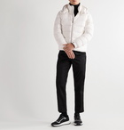 Moncler - Aravis Hooded Quilted Shell Down Jacket - White