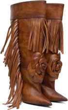 ABRA Brown Rose Tall Boots