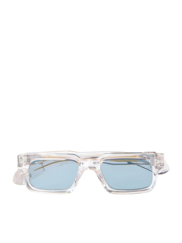 Photo: Jacques Marie Mage - Belvedere Rectangular-Frame Acetate Sunglasses