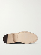 Brunello Cucinelli - Suede Derby Shoes - Gray