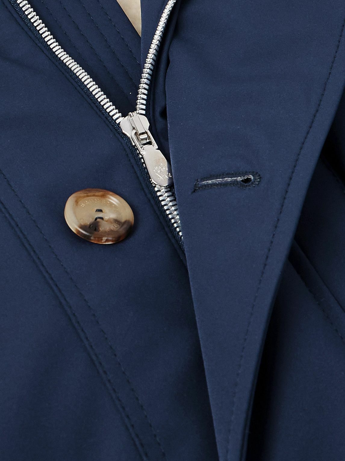 Brunello Cucinelli - Shearling-Trimmed Shell Parka - Blue
