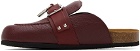 JW Anderson Red Padlock Loafers