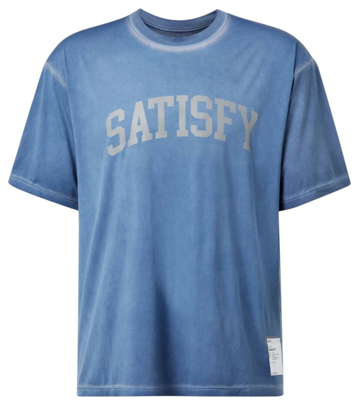 Photo: Satisfy AuraLite printed T-shirt