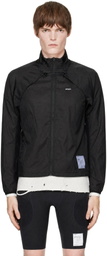 Satisfy Black Rippy Modular Windbreaker Jacket