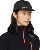 Soar Running Black Run Cap