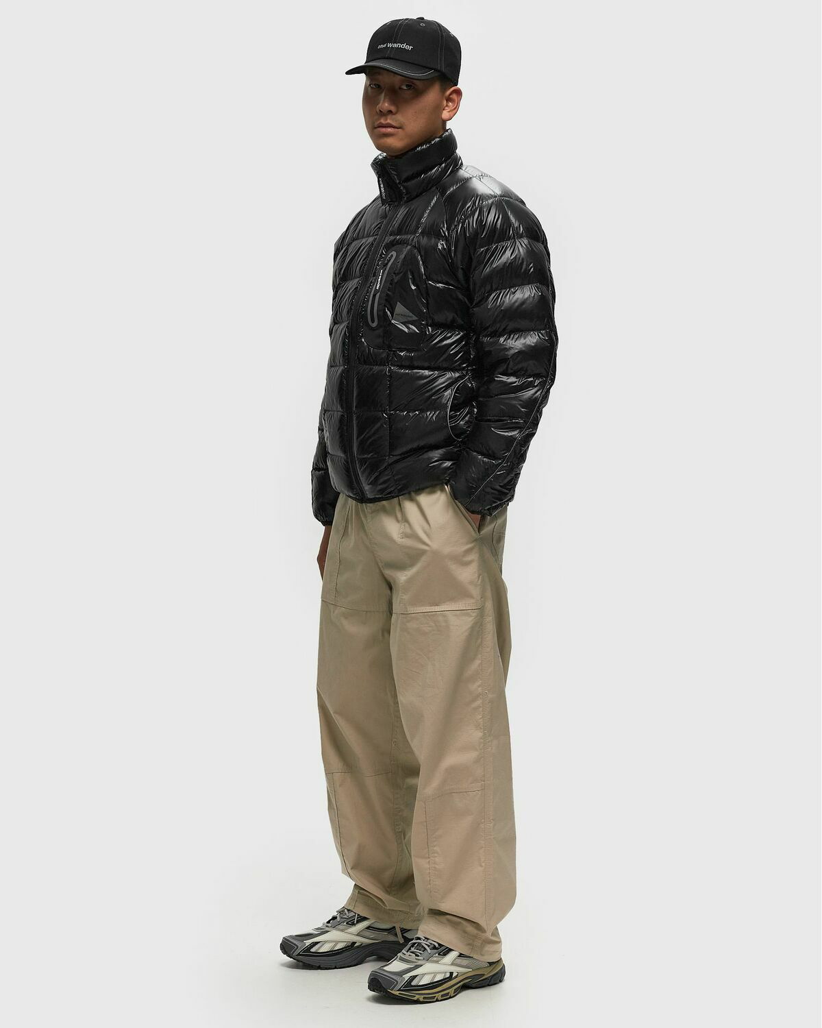 ジャケット・アウター Anytee Super Black MA-1_Lavender Rib LOFTMAN B.D.