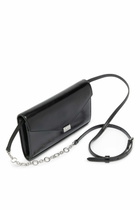 Diesel Wallet purse in shiny wrinkled leather - Wallets strap - Woman -