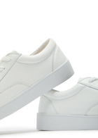 Jude Llow Nico Panelled Nubuck Leather Sneakers White