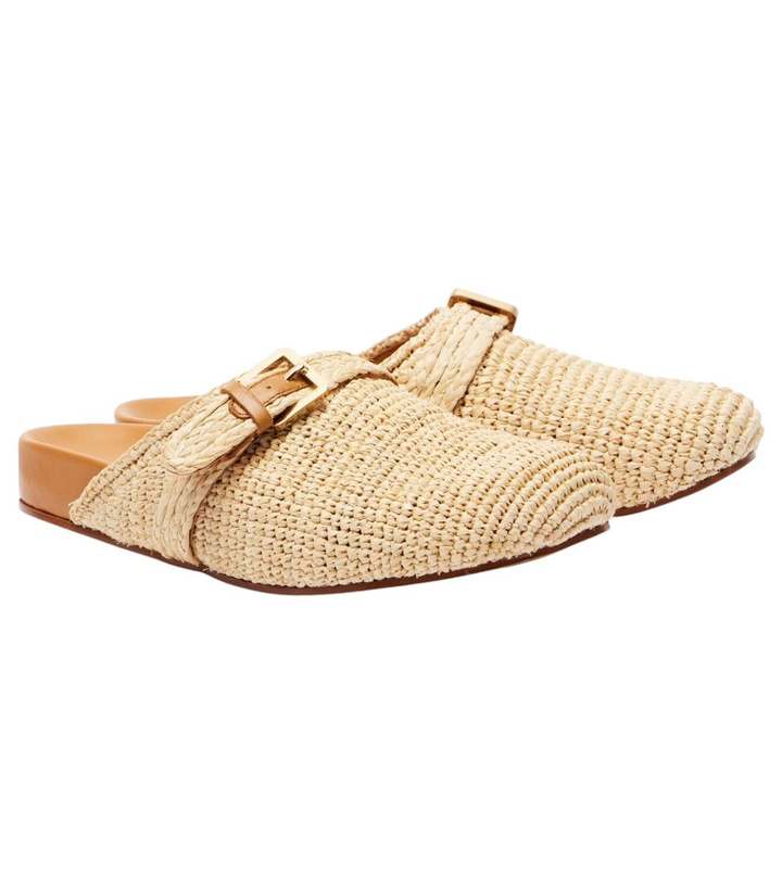 Photo: Clergerie Quinta raffia mules