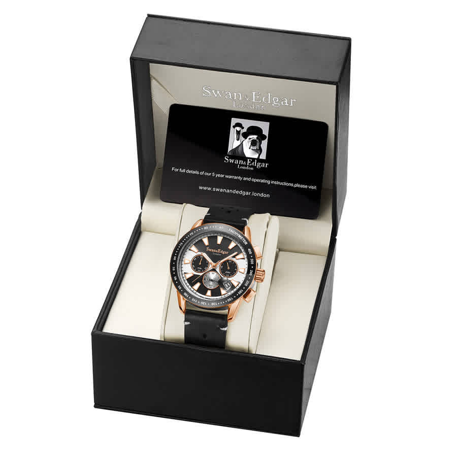 Swan & Edgar Racer Chronograph Hand Wind Mens Watch SE1781