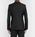 AMI - Double-Breasted Wool Blazer - Men - Black