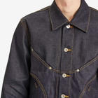 Sage Nation Men's Jiji Jacket in Raw Denim