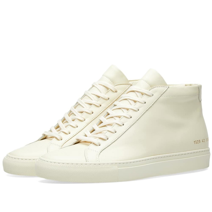 Photo: Common Projects Original Achilles Mid Yellow