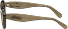 Loewe Brown Cat-Eye Sunglasses