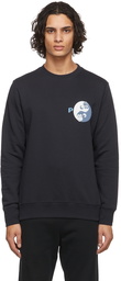 PS by Paul Smith Navy Yin & Yang Sweatshirt