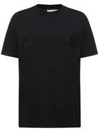 JW ANDERSON - Embroidered Logo Jersey T-shirt