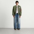 END. x Alpha Industries MA-1 Bomber Jacket in Olive