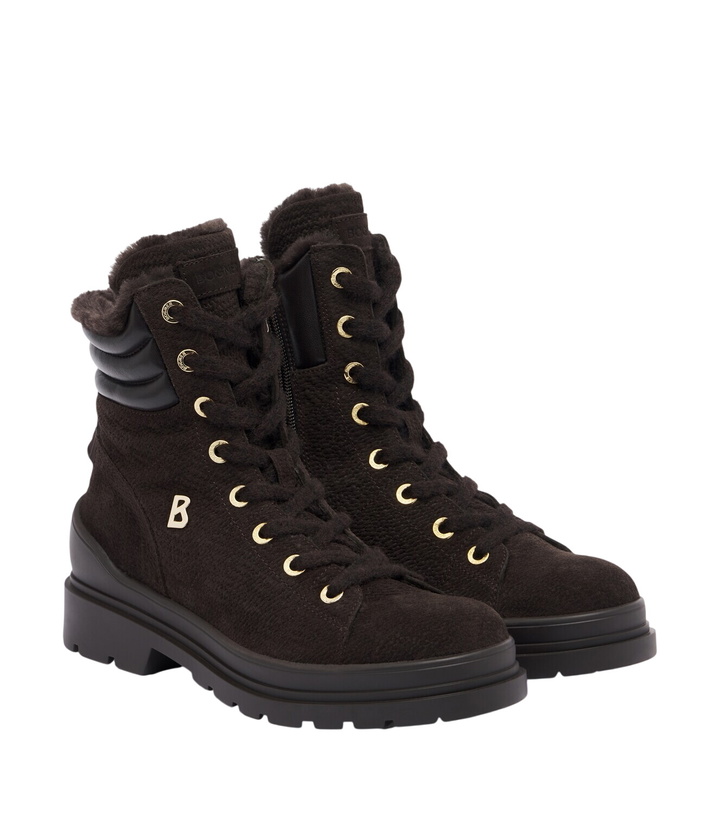 Photo: Bogner St. Moritz suede lace-up boots